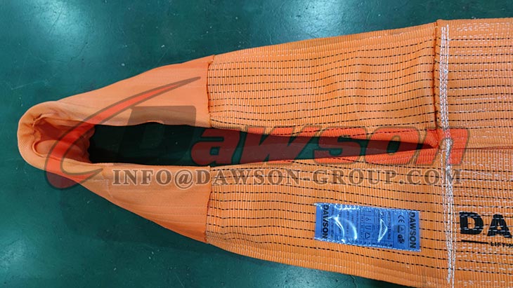 WLL 50 Ton Polyester Heavy Duty Webbing Slings 50000KG Lifting Slings - Lifting Slings - Dawson Group Ltd. - China Manufacturer, Supplier