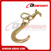 8'' G70 J Hook with T-J Hooks and Enlarged Link, 5,400 lbs WLL