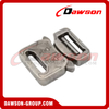 DSJ-4057 Quick Release Buckle For Fall Protection and Bags and Luggages, Zinc Alloy Quick Release Buckle