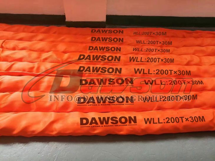 HMPE Fibre Heavy Duty Round Lifting Slings, Synthetic Fibre Lifting