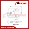 DS-WRL2 DS-WRL4 Series Rotating Trolleys, Rotating Transport Trolleys, Rotating Skates, Transport Skates