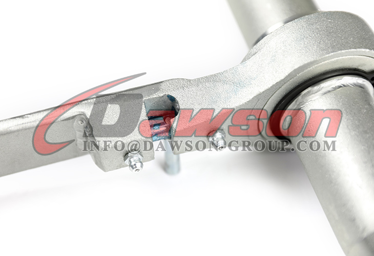 DSRTEEL L Ratchet Turnbuckle Compactor Eye & Eye, Ratchet Handle