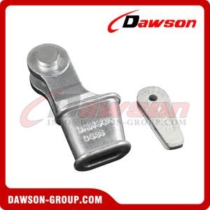 EN 13411-6 Open Wedge Socket, Wire Rope Socket with Split Pin and Safety Bolt