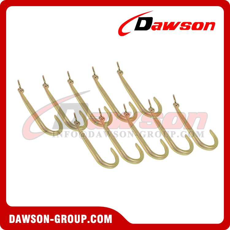 8 Pack 15'' Inch J Hook Heavy Duty G70 Tow Axle Strap Wrecker Roll Back  Clevis WLL 5400 lbs - Dawson Group Ltd. - China Manufacturer, Supplier,  Factory