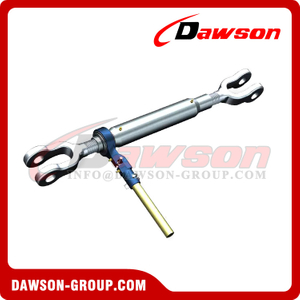 DS-RT-JJ-HH HH Heavy Duty Ratchet Turnbuckle Jaw & Jaw, Ratchet Handle with Extended Pipe