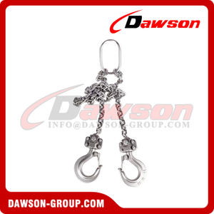 Stainless Steel Lifting Chain Slings, Stainless Steel Chain Rigging