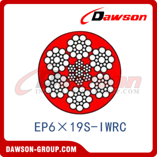 Steel Wire Rope (EP6×19S-IWRC)(EP6×26WS-IWRC), Oilfield Wire Rope, Steel Wire Rope for Oilfield