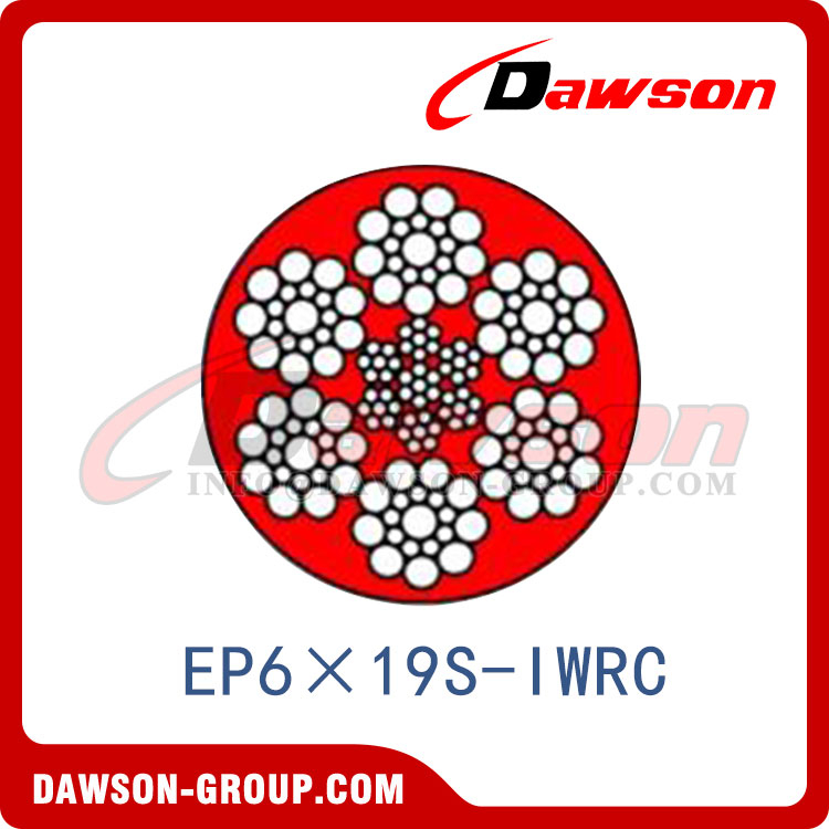 Steel Wire Rope (EP6×19S-IWRC)(EP6×26WS-IWRC), Oilfield Wire Rope, Steel Wire Rope for Oilfield