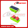 DS-WAS Series Transport Trolleys, Machine Moving Transport Roller Skates, Cargo Trolley