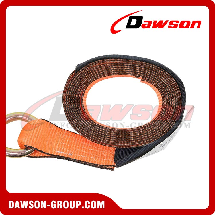 2'' x 10' Car Tie Down Lasso Ratchet Strap with Flat Hook & Double Ratchet,  Tire Straps for Car Trailer, Wheel Straps for Hauling Cars - Dawson Group  Ltd. - China Manufacturer