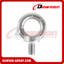 Stainless Steel DIN 580 Eye Bolt, AISI316 AISI304 Lifting Eye Bolt Ring Screw M6-M36