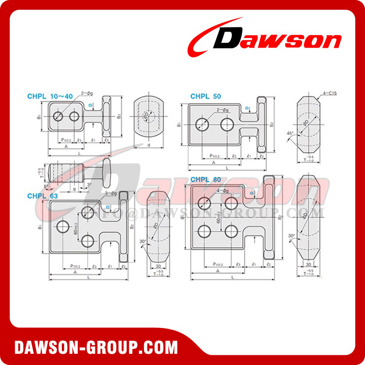 Plate-type Hook DS-CHP/CHPL, Plate-type Hook 2130.11 Series/2130.12 ...