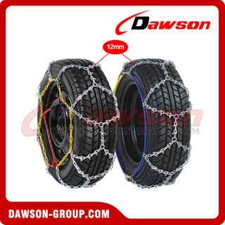 KP Type Snow Chains for Cars, Diamond Tire Chains