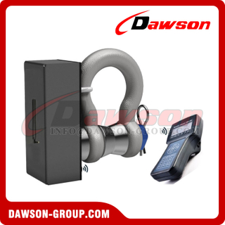 DS-LC-7501W 0.5t-1250t Wireless Shackle Load Cell, Telemetry Bow Shackle Pin Load Cell