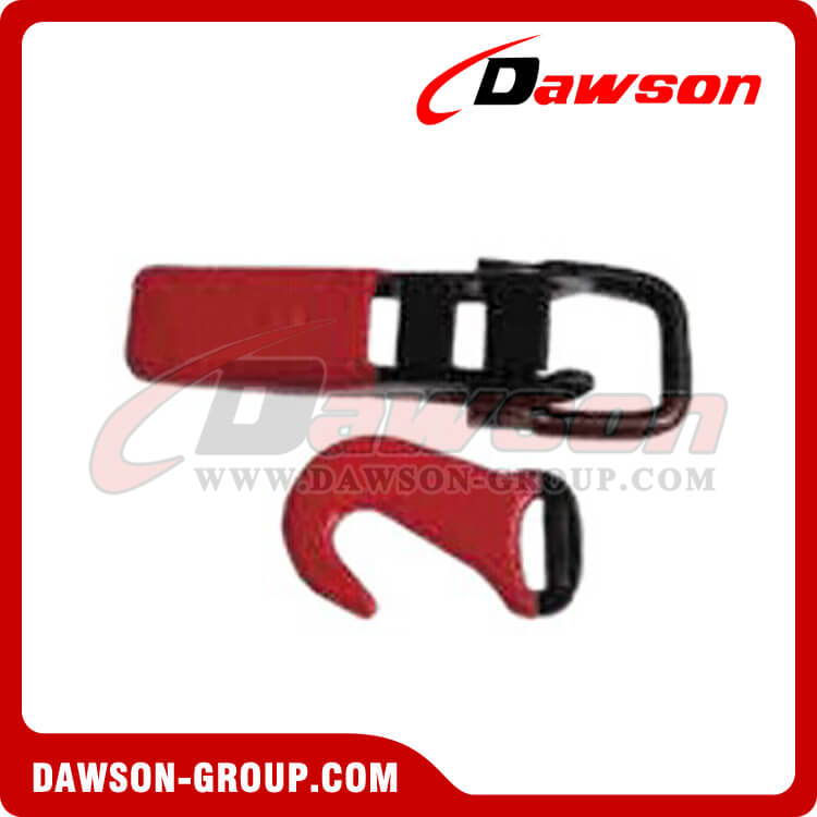 DSPRB20 BS 3300Lbs/1500KGS 1" Paddle Buckle and Snap Hook with Defender