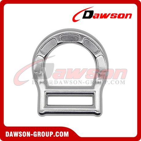 DSJ-A3002 Aluminum Bent D-Ring, 45mm Aluminium Safety Harnesses D-Ring ...