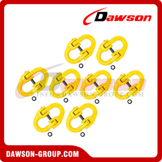 8 Pack 1/2'' 3/8'' 5/16'' G80 Forged Alloy Steel Coupling Link, Hammer Lock, Heavy Duty G80 Connecting Hammer Link