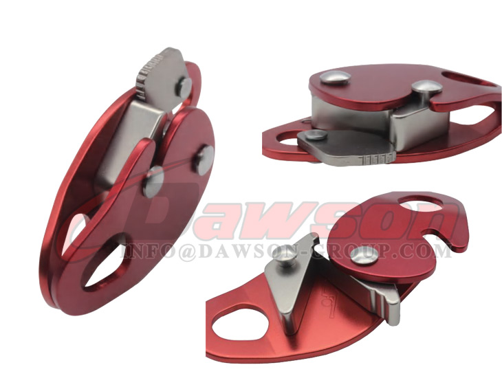 DSJ-A8903 Aluminum Mobile Pulley, Fall Protection Rope Grab Fall ...