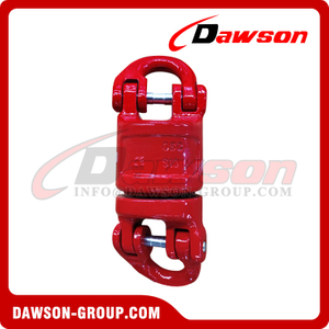 DS93474 G80 7/8-18/20MM Forged Steel Insulated Rotary Connecting Link, Alloy Steel Connector Link