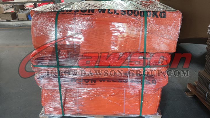 WLL 50 Ton Polyester Heavy Duty Webbing Slings 50000KG Lifting Slings - Lifting Slings - Dawson Group Ltd. - China Supplier, Factory