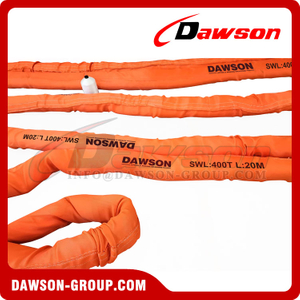 HMPE Fibre Heavy Duty Round Lifting Slings, Synthetic Fibre Lifting Slings