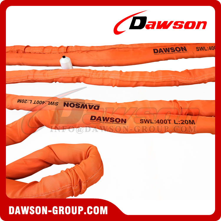 HMPE Fibre Heavy Duty Round Lifting Slings, Synthetic Fibre Lifting