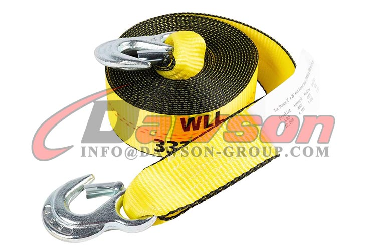 Tow Straps 2'' x 20' with Forged Hooks, 3333 lbs WLL - Dawson Group Ltd. -  China Manufacturer, Supplier, Factory