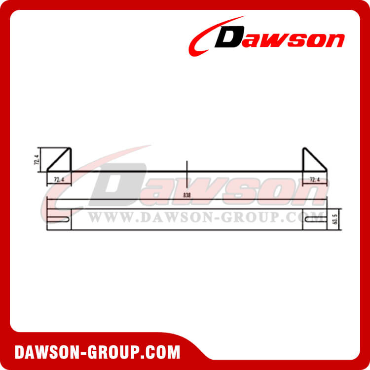 Light duty Coil Rack - Flatbed Truck Winch Bars - Dawson Group
