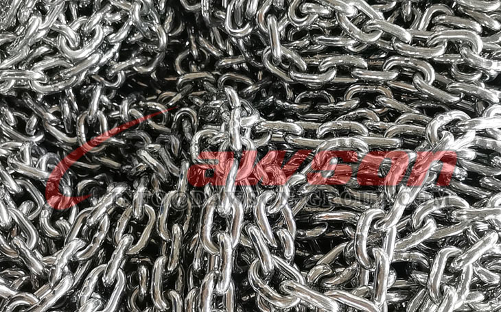 Stainless Steel DIN5685A Short Link Chain - Dawson Group Ltd. - China ...