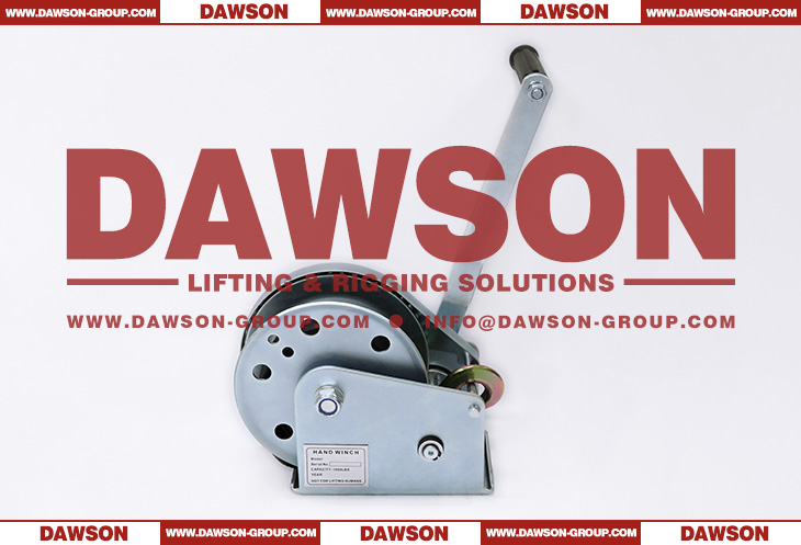 Auto Brake Hand Winch with 50MM Polyester Sling, Truck Hand Winch (Portable Winch) for Pulling - Dawson Group Ltd. - China Manufacturer