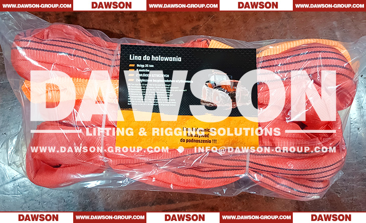 35T X 6M Heavy Duty Tow Slings with Sleeve for Towing or Recovering Vehicles - Dawson Group Ltd. - China Manufacturer, Supplier