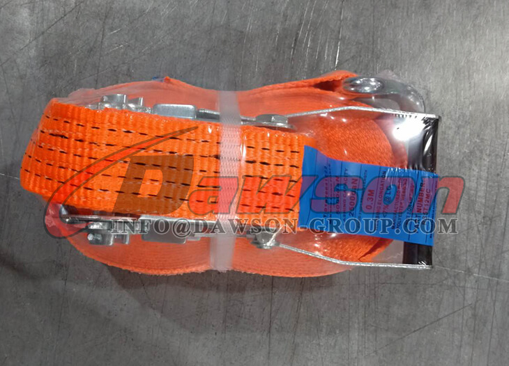50MM 5 T 12 M Racket Lashing Strap with Double Wire Hook - Dawson Group Ltd. - China Manufacturer, Supplier, Factory