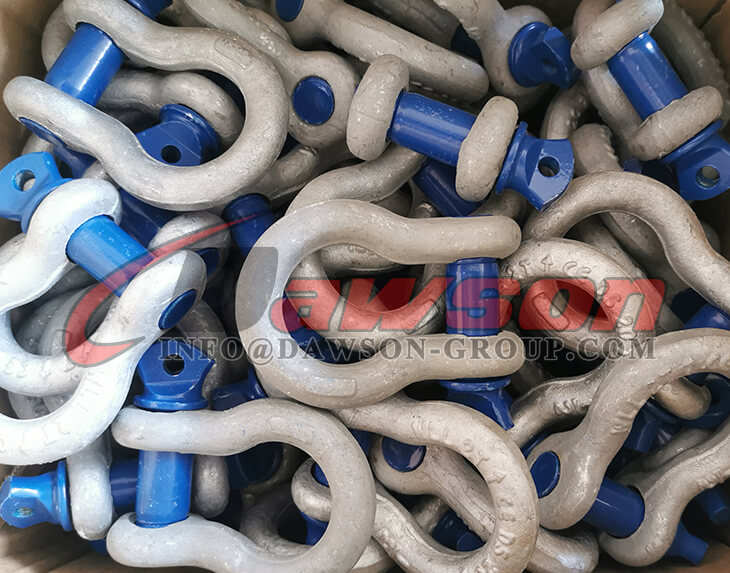 Alloy Steel Drop Forged Us Type Screw Pin Safety Dee Shackle G210 - China  G210 Shackle, D Shackle