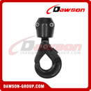 DAWSON DS989 G80 Swivel Self-locking Safety Hook with Bearing for Chain Hoist, Chain Slings