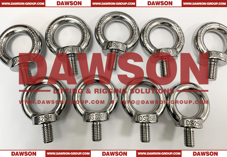 M10 Stainless Steel DIN 580 Eye Bolt, AISI316 AISI304 Lifting Eye Bolt Ring Screw - Dawson Group Ltd. - China Manufacturer, Supplier, Factory