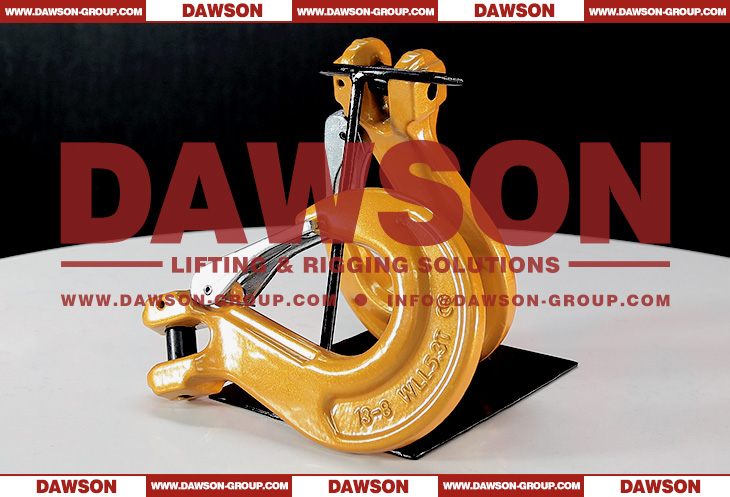 DS012 G80 Clevis Sling Hook with Cast Latch for Crane Lifting Chain Slings - Dawson Group Ltd. - China Manufacturer, Factory