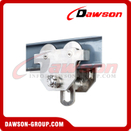 DS-ST-GCT Stainless Steel Push Trolley, Trolley Clamps, Plain Trolley