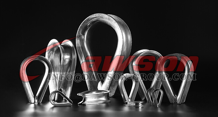 G411 Standard Wire Rope Thimbles, Super Carbon Steel Wire Rope Thimbles ...
