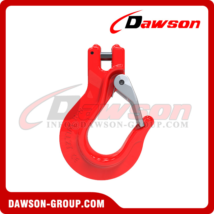 DS564 G80 8MM WLL2T Forged Super Alloy Steel UK Type Clevis Hook