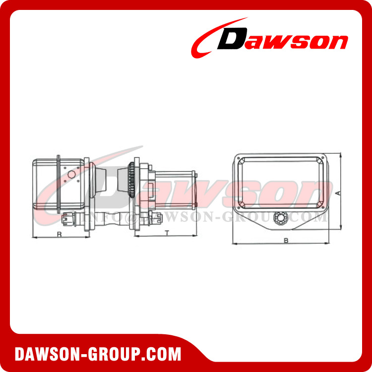 0.5T - 10T Electric Trolley for Electric Chain Hoist - Dawson Group Ltd. - China Manufacturer, Supplier, Factory