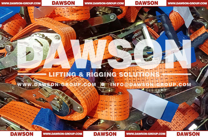 5T Ergo Ratchet Tie Downs, Long Lever Reverse Ergonomic Handle Ratchet Lashing Straps - Dawson Group Ltd. - China Factory