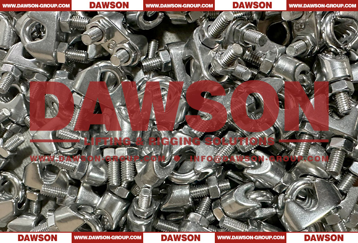 8MM DIN 741 Stainless Steel AISI304 Wire Rope Clip, Wire Rope Clamp - Dawson Group Ltd. - China Manufacturer, Supplier, Factory