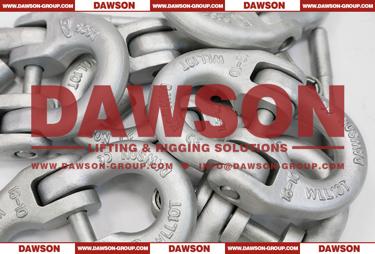 DS1001 G100 European Type Dacromet Connecting Link Hammer Lock Chain Connector for Fishing & Trawling - Dawson Group Ltd. - China Supplier, Factory