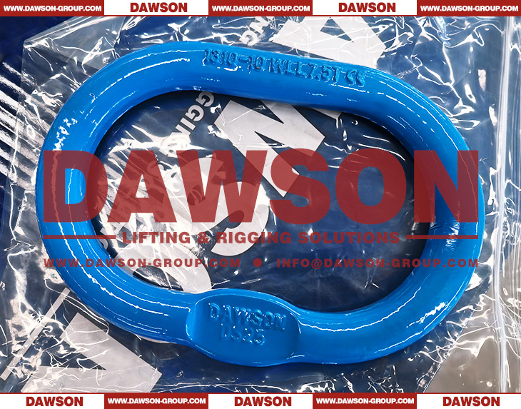 DS1013 G100 Forged Master Link with Flat for Crane Lifting Chain Slings & Wire Rope Slings - Dawson Group Ltd. - China Manufacturer, Supplier, Factory