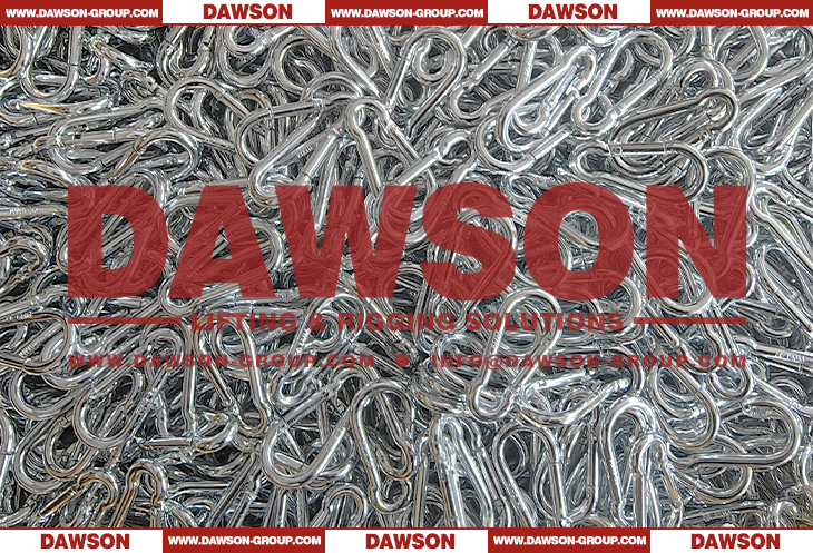 6MM Electric Galvanized Snap Hook DIN5299C with Zinc Plated - Dawson Group Ltd. - China Manufacturer Supplier, Factory