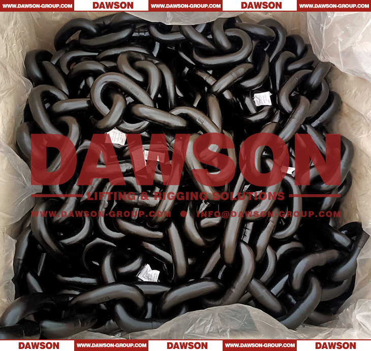EN818-2 Grade 80 Alloy Lifting Chain, G80 Lifting Chain, Grade 80 Short Link Chain for Chain Slings - Dawson Group Ltd. - China Manufacturer, Supplier