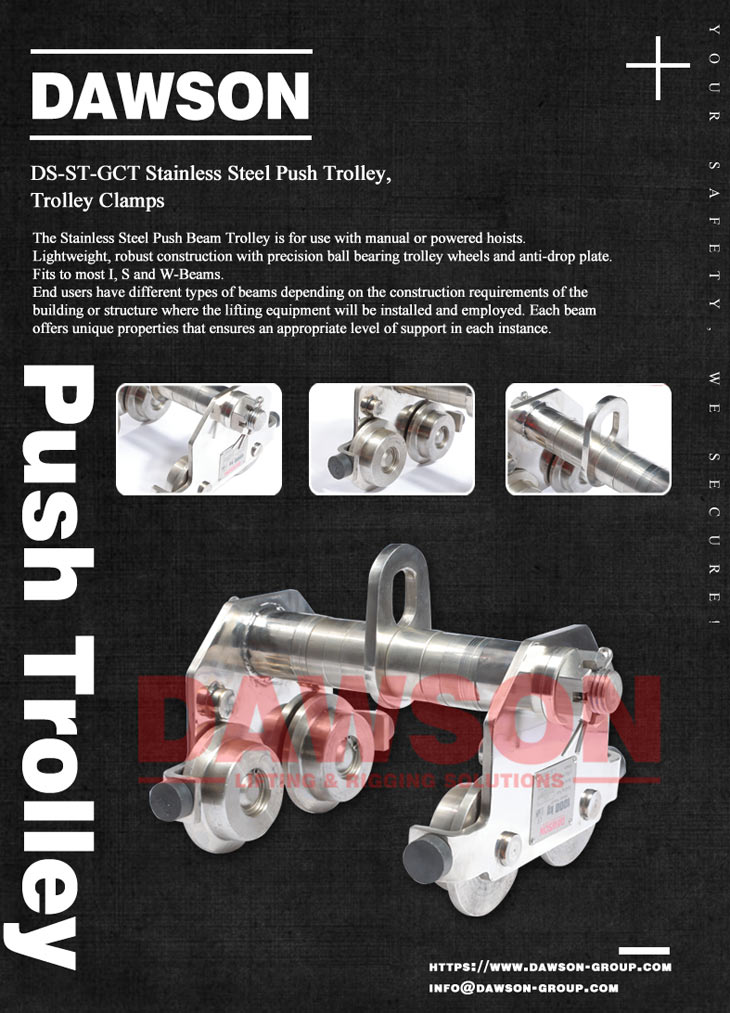 DS-ST-GCT Stainless Steel Push Trolley, Trolley Clamps,&nbsp;SS Trolley Clamp, Stainless steel trolley clamp - Dawson Group Ltd. - China Manufacturer, Factory, Supplier