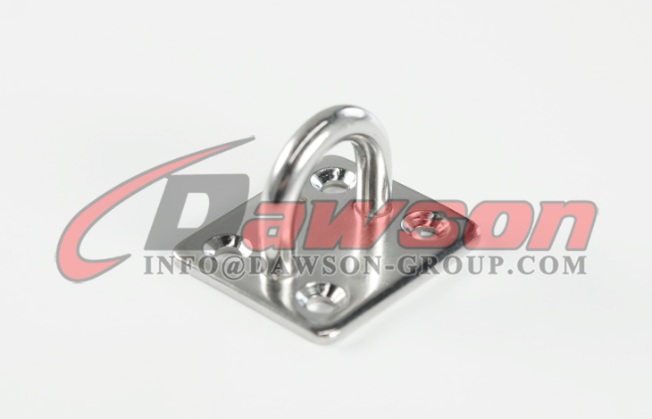 Square Pad Eye Stainless Steel 316, AISI304 Square Pad Eye Plate Dawson Group Ltd China Manufacturer Supplier Factory