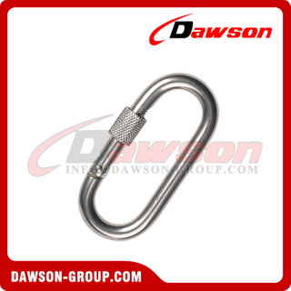 Stainless Steel Straight Snap Hook with Screw AISI 304 AISI 316 Snap Hook