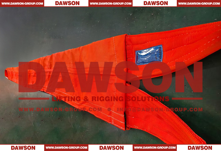 WLL 50 Ton Polyester Heavy Duty Webbing Slings - Lifting Sling - Dawson Group Ltd. - China Manufacturer, Supplier
